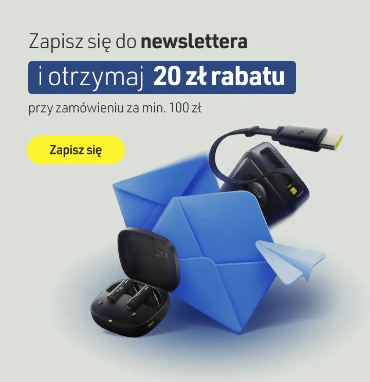 Zapisz się do newslettera i otrzymaj 20 zł rabatu przy zamówieniu za min. 100 zł