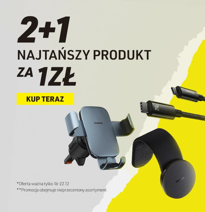 2+1 Najtańszy produkt za 1 zł
